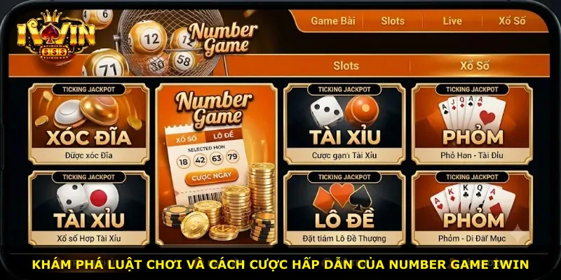 Khám phá luật chơi và cách cược hấp dẫn của Number Game iWin