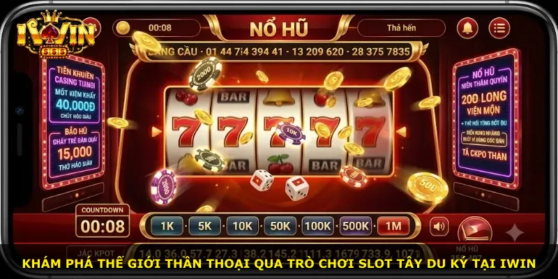 Khám phá thế giới thần thoại qua trò chơi slot Tây Du Ký tại iWin
