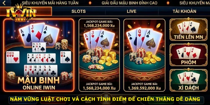 Nắm vững luật chơi và cách tính điểm để chiến thắng dễ dàng