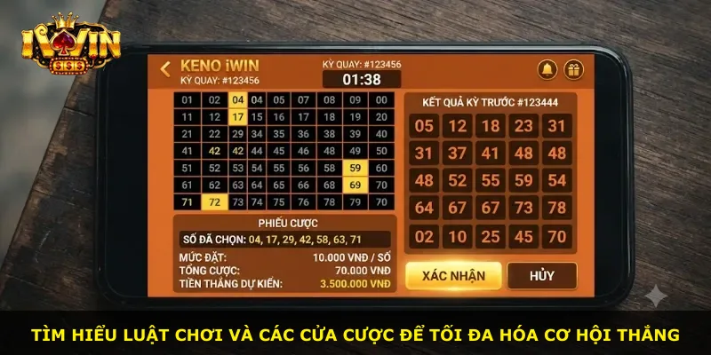 Tìm hiểu luật chơi và các cửa cược để tối đa hóa cơ hội thắng