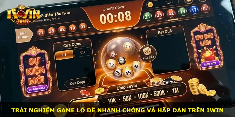 Trải nghiệm game lô đề nhanh chóng và hấp dẫn trên iWin
